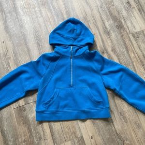 lululemon oversized scuba half zip